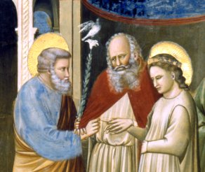 Matrimonio di Giuseppe e la Vergine Maria