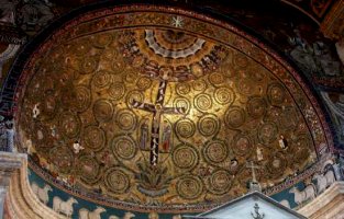 Mosaico absidale della Basilica di San Clemente a Roma